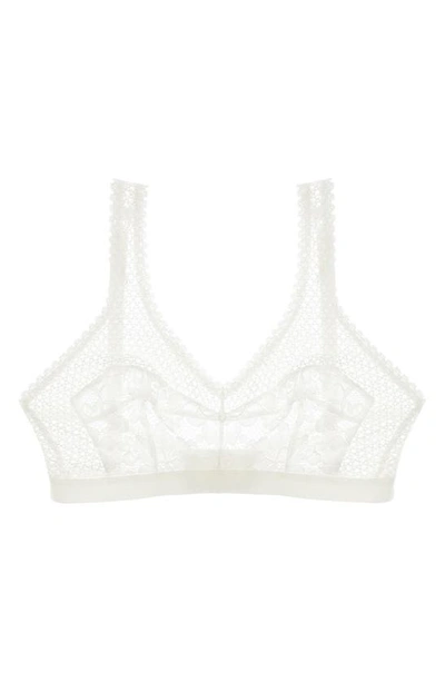 Shop Else Petunia Soft Cup Bralette In Ivory