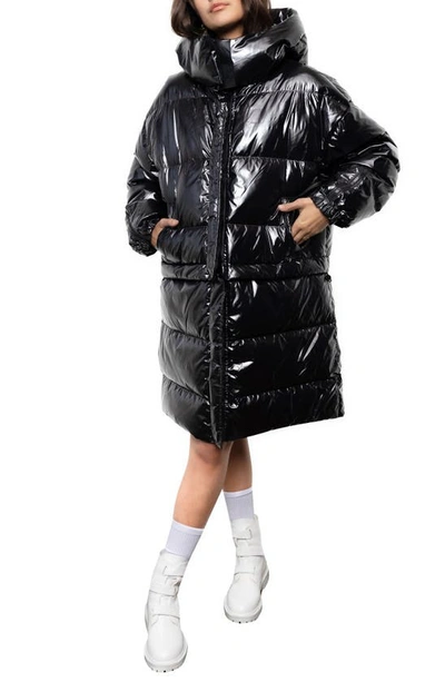 Shop Absence Of Colour Molly Puffer Jacket In Black