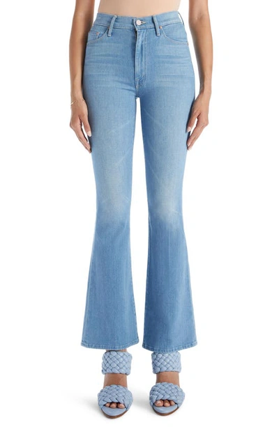 Shop Mother Skimp High Waist Flare Jeans In Hold My Hand