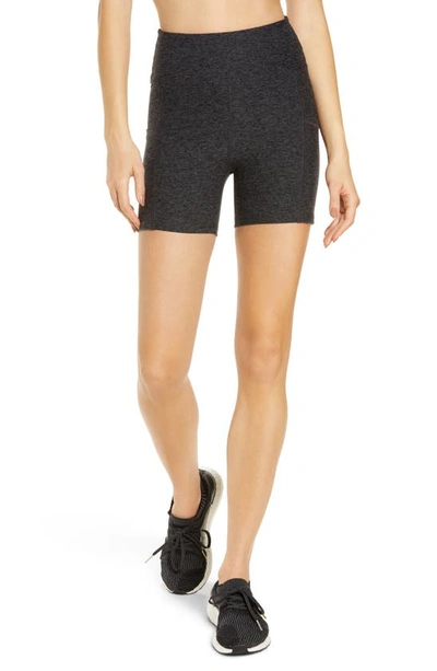 Shop Year Of Ours Hike Shorts In Charcoal