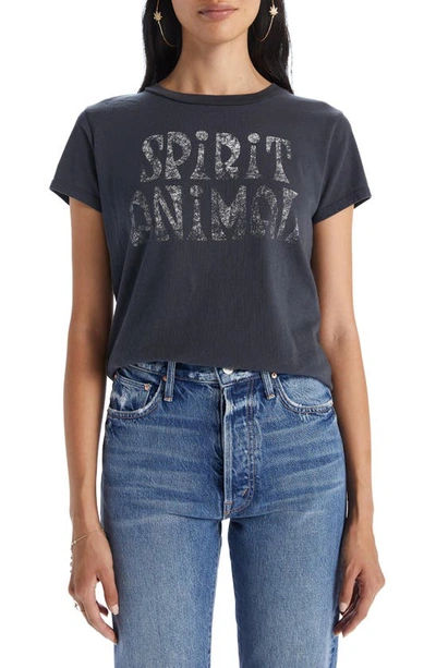 Shop Mother The Boxy Goodie Graphic Tee In Spirit Animal