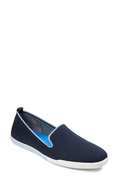 Shop Me Too Eden Mesh Sneaker In Navy With Light Blue Trim