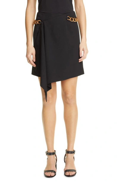 Shop Givenchy Miniskirt In Black