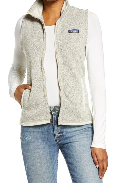 Shop Patagonia Better Sweater® Zip Vest In Pelican