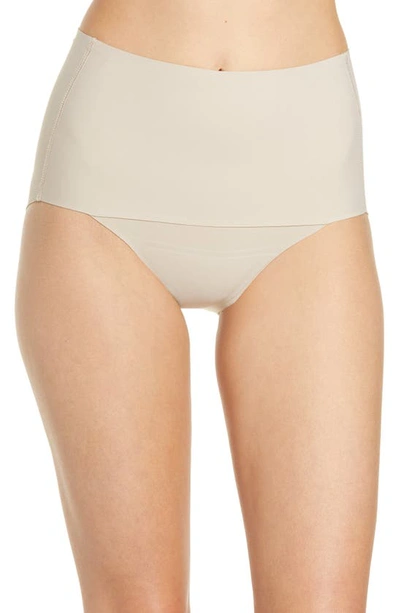 Shop Proof Period & Leak Resistant High Waist Super Light Absorbency Smoothing Underwear In Sand