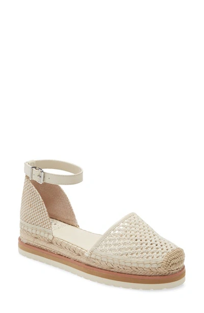 Shop Vince Camuto Binettie Platform Espadrille In Cream / Multi Natural