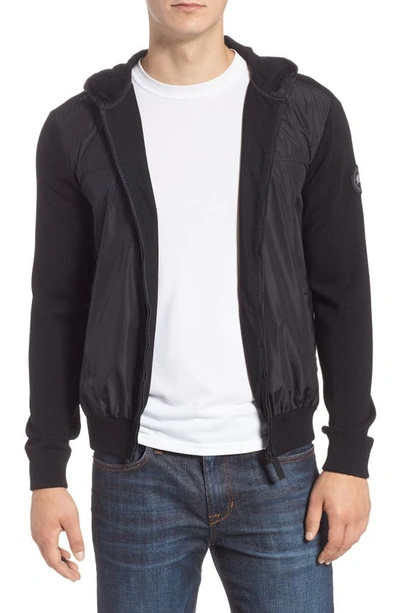 Shop Canada Goose Black Label Windbridge Regular Fit Hooded Sweater Jacket