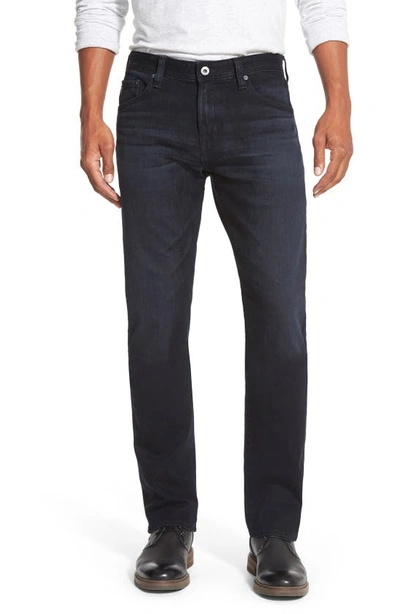 Ag Graduate Faded Stretch Slim-straight Jeans In Bundled