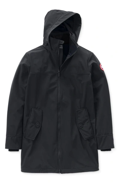 Shop Canada Goose Kent Slim Fit Windproof/water Resistant Jacket In Black