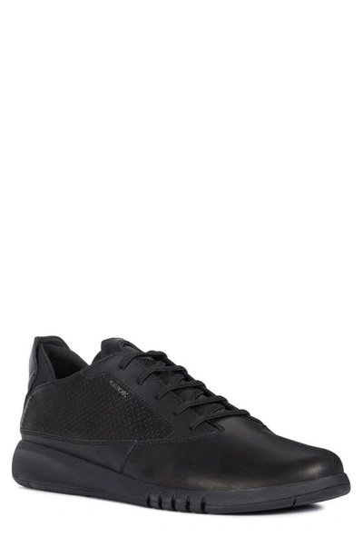 Shop Geox Aerantis 1 Sneaker In Black