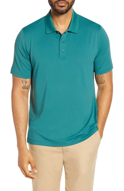 Shop Cutter & Buck Forge Drytec Solid Performance Polo In Seaweed