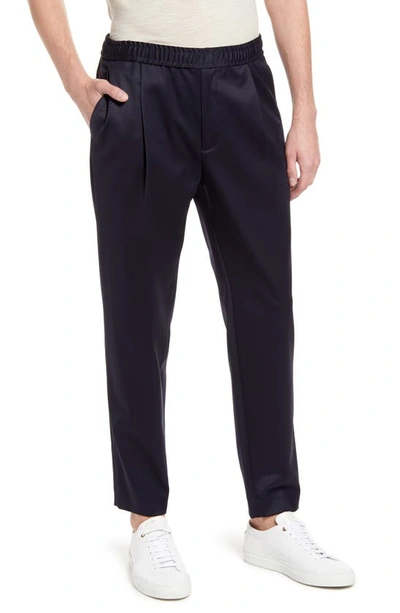 Theory Walter Portland Stretch Wool Blend Pants In Baltic | ModeSens