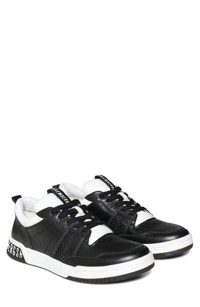 Shop Bikkembergs Scoby Sneaker In Black/ White