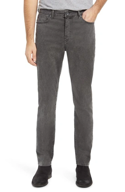 Shop Monfrere Brando Slim Fit Jeans In Vintage Waxed Steel