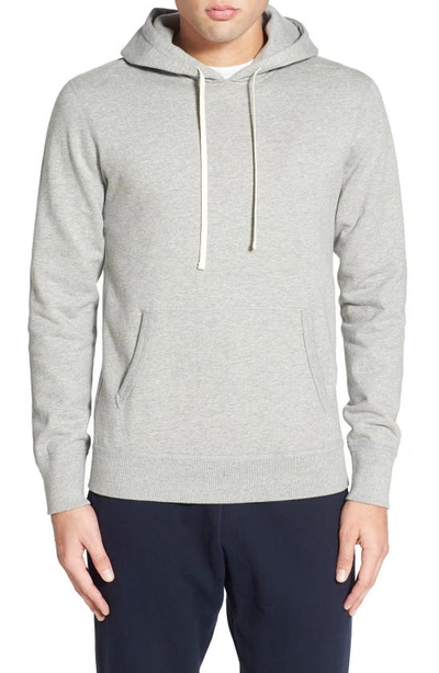 Shop Reigning Champ Midweight Terry Pullover Hoodie In Heather Grey