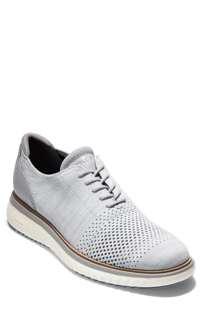 Shop Cole Haan Zerogrand Eon Stitchlite Shoe In Grey/ Sleet/ Ivory