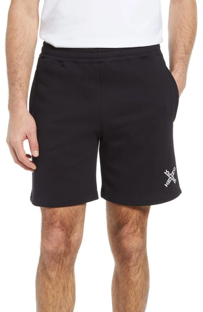 Shop Kenzo Classic Sport Shorts In Black