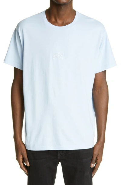Shop Givenchy T-shirt In Baby Blue