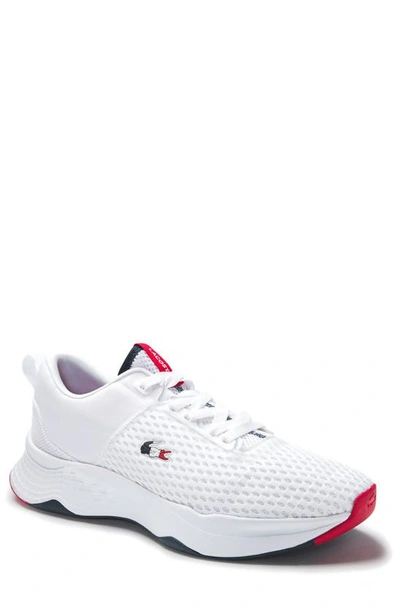 Lacoste Men's Court-drive Textured Sneakers - 11 In White | ModeSens