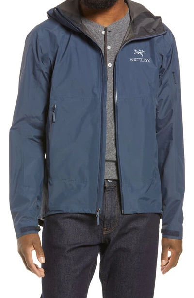 Shop Arc'teryx Zeta Sl Gore-tex Hooded Jacket In Exosphere