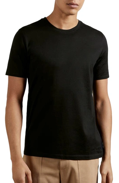 Shop Ted Baker Funda T-shirt In Black