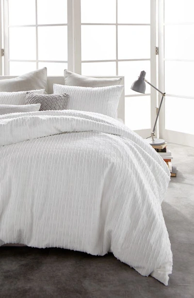Shop Dkny Refresh Cotton Duvet Cover In White