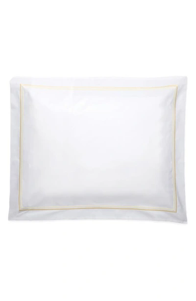 Matouk Essex Cotton Percale Sham In Champagne