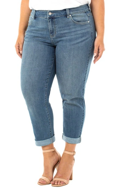 Shop Liverpool Peyton Slim Boyfriend Jeans In Littleton