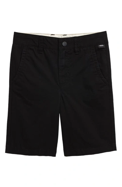 Shop Vans Authentic Chino Shorts In Black