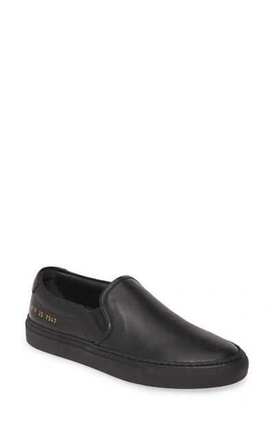 Shop Common Projects Slip-on Sneaker In Black