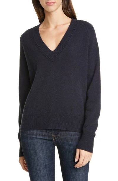 Shop Equipment Madalene Cashmere Sweater In Eclipse