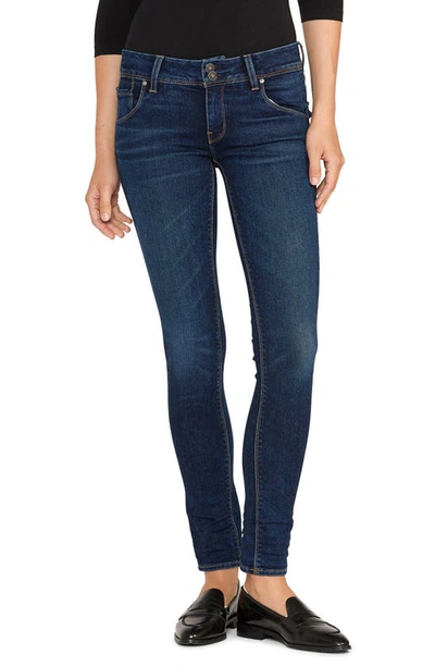 Hudson Collin Mid-rise Skinny Jeans In Blue | ModeSens