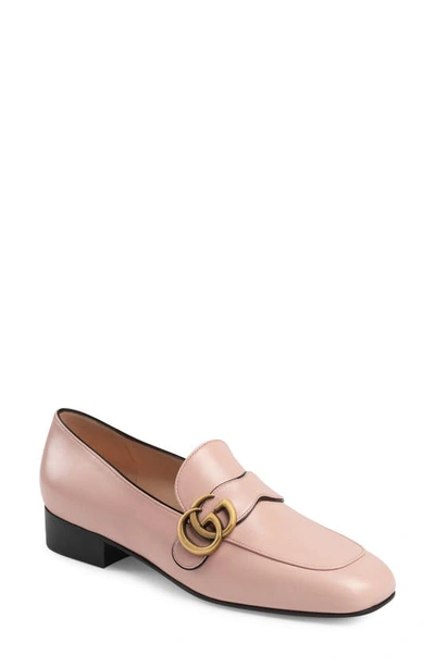 Shop Gucci Loafer In Perfect Pink