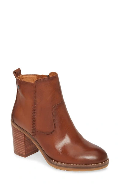 Pikolinos Pompeya Block Heel Bootie In Cuero Leather | ModeSens