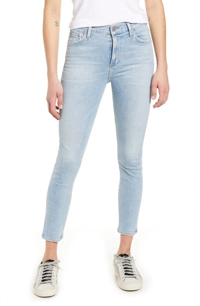 Citizens Of Humanity Rocket High Waist Crop Skinny Jeans In Renew Md Lt In  | ModeSens