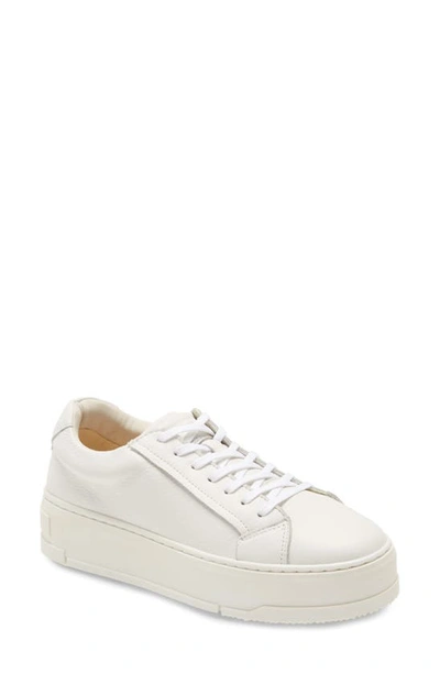 Shop Vagabond Shoemakers Judy Platform Sneaker In White Leather