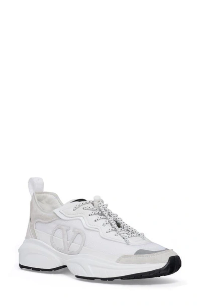 Shop Valentino Shegoes Sneaker In White