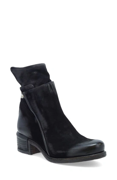 Shop As98 Ibsen Bootie In Black Leather