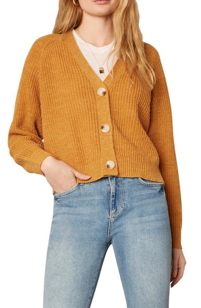 Shop Cupcakes And Cashmere Swift Cardigan In Tumeric