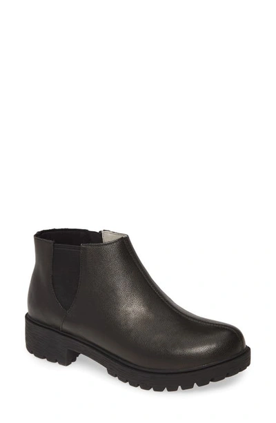 Shop Alegria Shayne Bootie In Black Leather