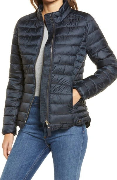 Shop Joules Canterbury Puffer Jacket In Navy