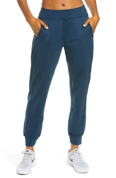 Shop Sweaty Betty Gary Yoga Trousers In Beetle Blue