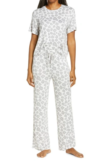 Shop Honeydew Intimates All American Pajamas In Snow Leopard