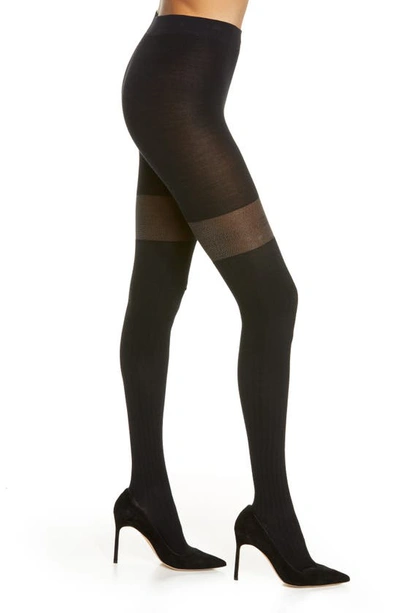 Shop Item M6 Winter Luxe Tights In Graphite