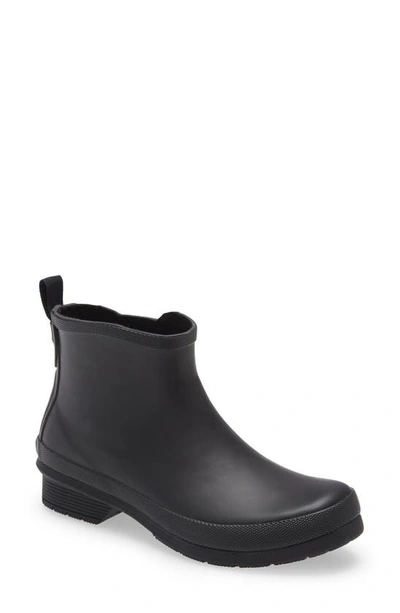 Shop Chooka Waterproof Chelsea Rain Boot In Black