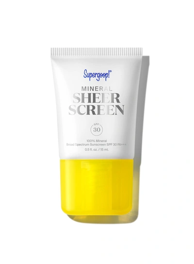 Shop Supergoop Mineral Sheerscreen Spf 30 0.5 Fl. Oz. !
