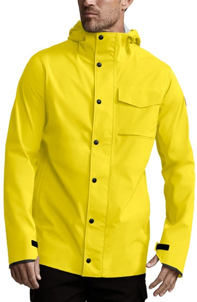 Shop Canada Goose Nanaimo Windproof/waterproof Jacket In Overboard Yellow