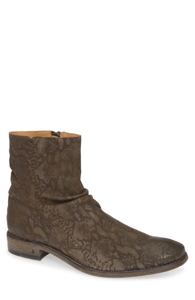 Shop John Varvatos Morrison Sherpei Boot In Steel Grey