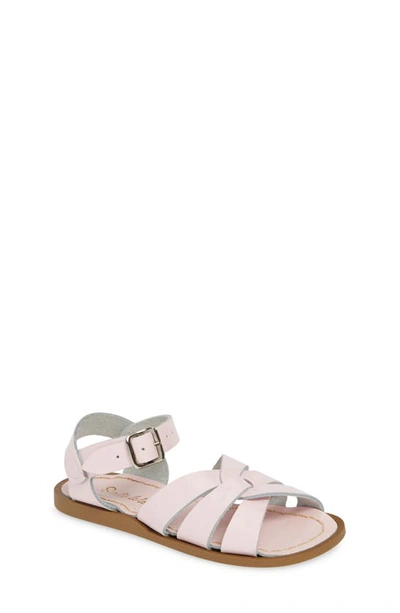 Shop Salt Water Sandals By Hoy Original Sandal In Shiny Pink/ Pink