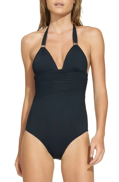 Shop Vix Swimwear Bia One-piece Swimsuit In Black